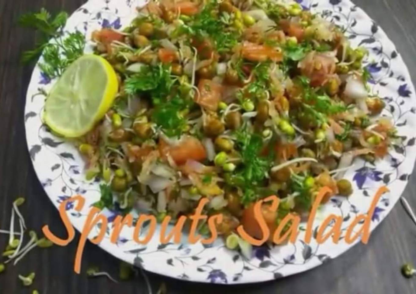 Steps to Prepare Ultimate Yummilicious sprouts Salad