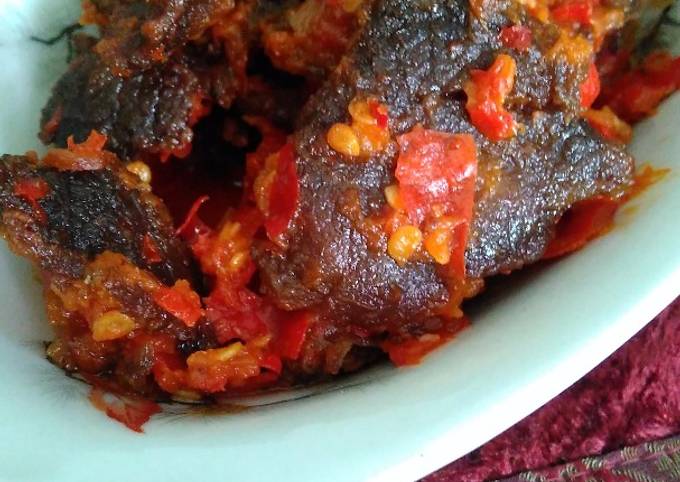 Resep Dendeng Balado Oleh Betrisia Cookpad