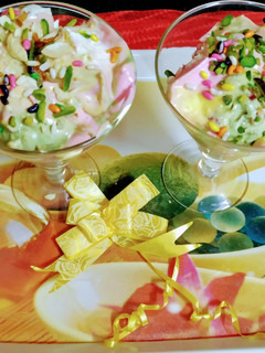 रेनबो फ्लेवर फुल आइसक्रीम (Rainbow flavour full ice-cream recipe in Hindi) रेसिपी मुख्य फोटो