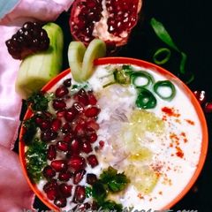 A picture of Pomegranate Raita.