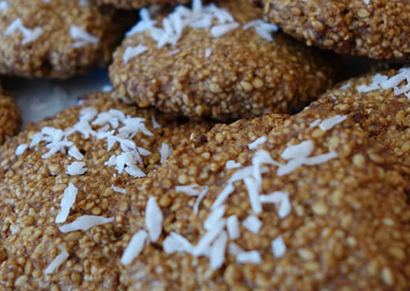 Galletas de amaranto con canela y jengibre