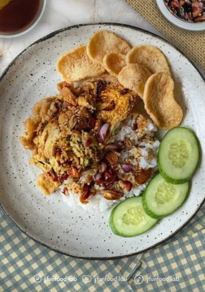 Foto resep Nasi Dadar Telur Sambal Kecap