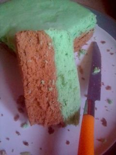 Foto resep Bolu kukus pandan mocca