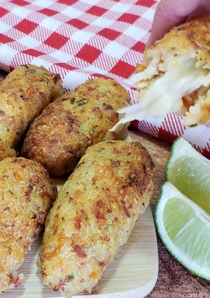 Foto de Bolinho de Arroz na Airfryer