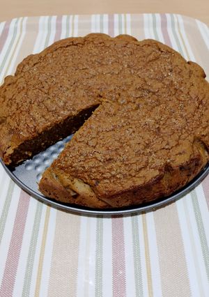 Una foto de Bizcocho de Calabaza Asada y Harina de Avena