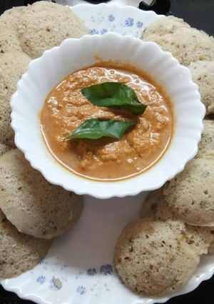 A picture of Oats masala Idli.