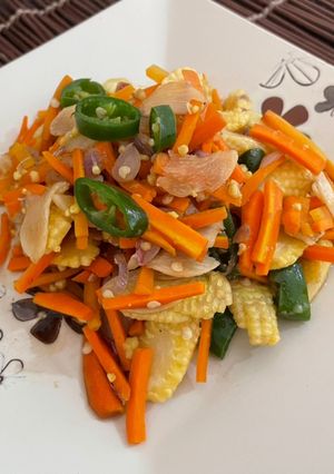 Foto resep Tumis putren cabai hijau