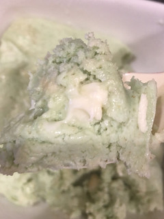 A picture of Key Lime white Chocolate Macadamia Nut mug cake.