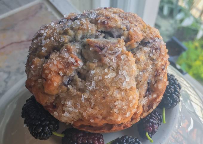 Easiest Way to Make Speedy Wild Mulberry Muffins
