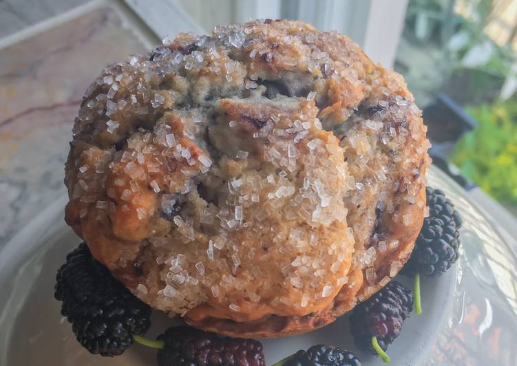 Recipe of Ultimate Wild Mulberry Muffins
