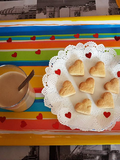 Una foto de Galletas con corazón