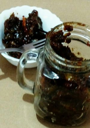 A picture of Jalpai ar tak jhal misti aachar.