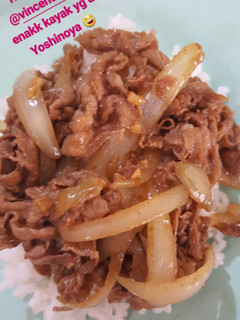Foto resep Beef rice bowl Felice