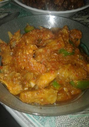 Foto resep Balado ikan asin