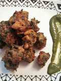 Mix Saag aalu ke pakode