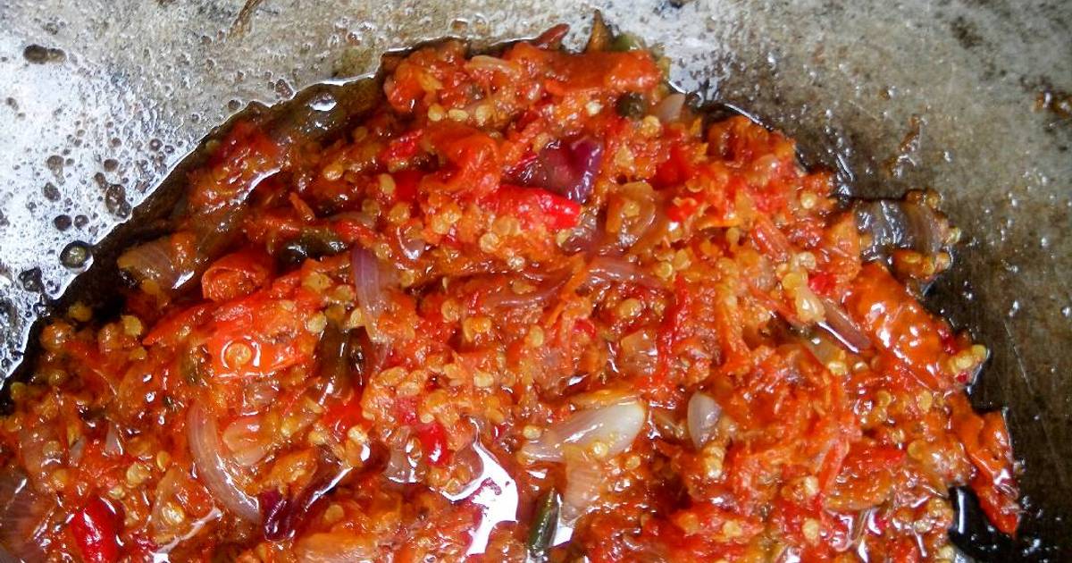 Sambal bawang ibu Eka ;) ~Sambal Nusantara~