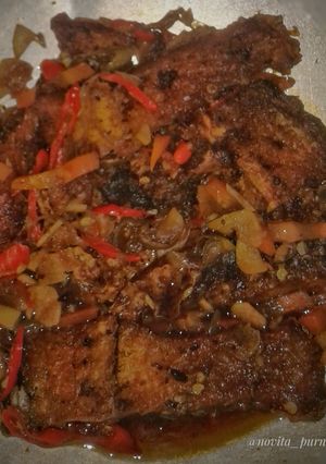 Foto resep Ikan Mas Masak Kecap Pedas