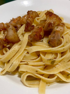 Foto resep Pork Belly Garlic Noodle ala Vileen
