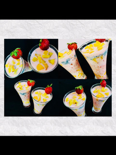 ஃப்ரூட் ஃபலூடா (Fruit falooda recipe in tamil) செய்முறை முக்கிய புகைப்படம்