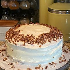 Layered Butter Pecan Cake A picture of Layered Butter Pecan Cake.