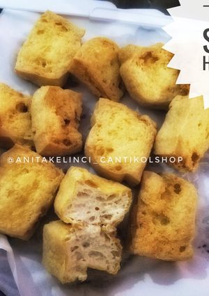 Foto resep Tahu sutra homemade || tahu pong || tahu krispi || tahu goreng