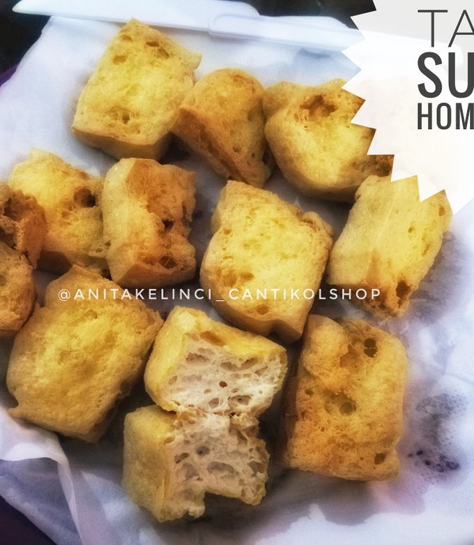 Foto resep Tahu sutra homemade || tahu pong || tahu krispi || tahu goreng