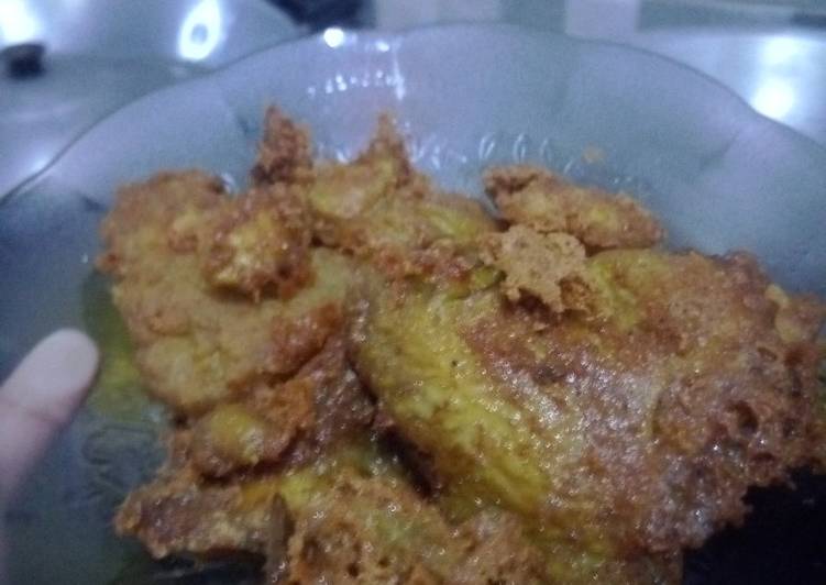 Langkah Mudah Untuk Membuat Ayam Kremes Bumbu Kuning Kilat Yang Lezat Sekali Resep Spatula