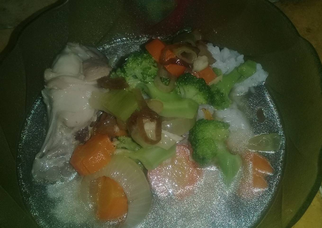 Sop ayam balita (hemat & no msg)