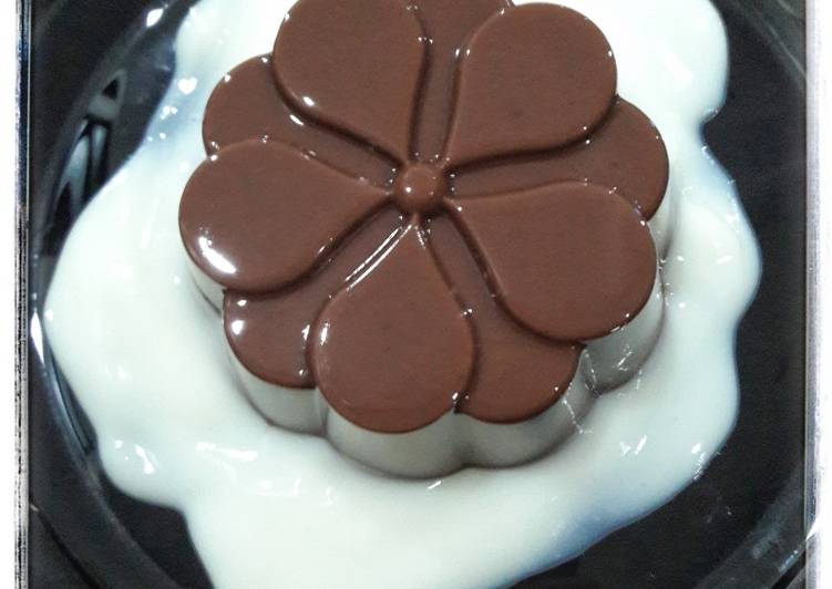 79. Puding Coklat Milo