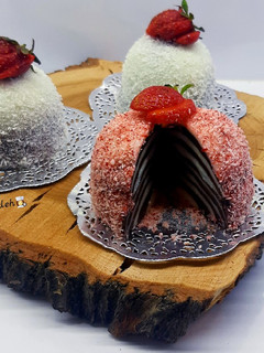 عکسی از دستور دسر زبرا نارگیلی (Dessert)🥰