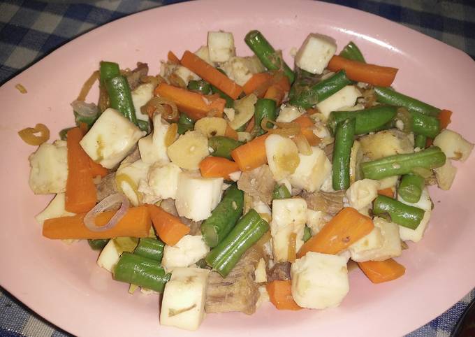 Resep Tumis Buncis Putih Telur Anti Gagal