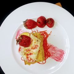 A picture of Firni faloda trifle.