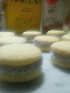 Una foto de Alfajores de maicena