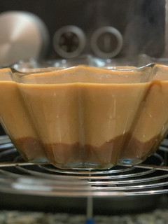 Una foto de Flan de dulce de leche