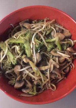 Une photo de Wok de légumes
