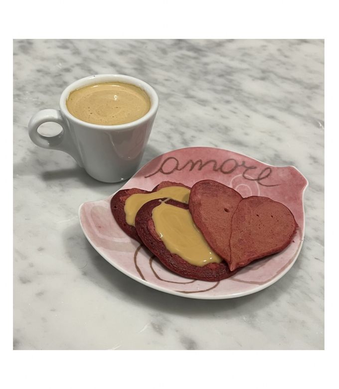 Foto di Pancake alla barbabietola🥞❤️