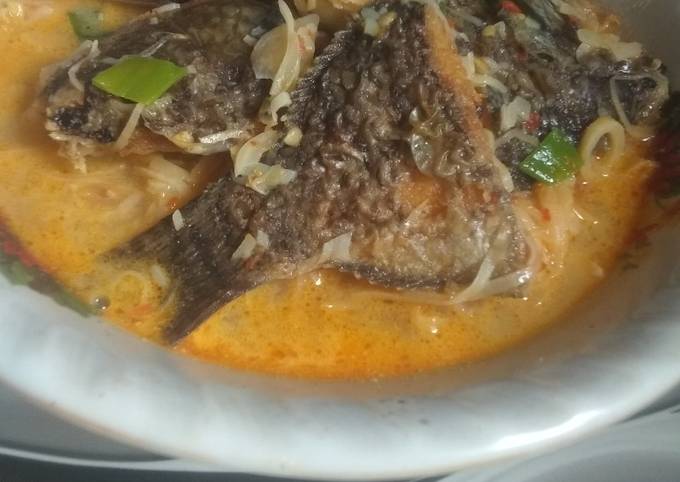 Cara Membuat Rebung gulai ikan nila khas palembang🤤 Enak Terbaru