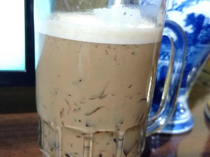Langkah Gampang Menyiapkan Resep Es Capuccino Cincau yang  Bikin Ketagihan Anti Ribet, Lezat Sekali