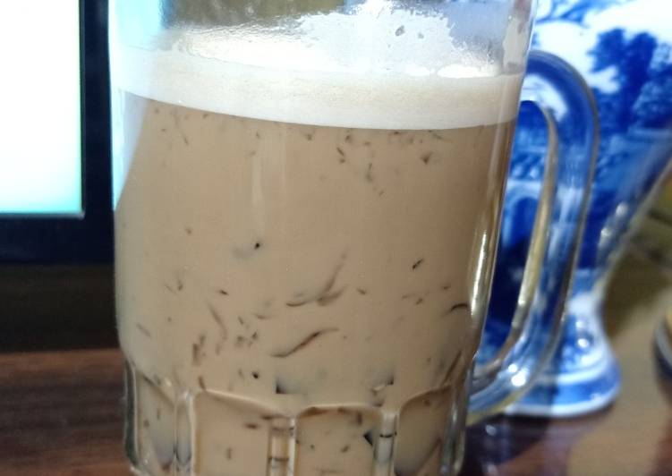 Cara Musim Dingin LezatEs Capuccino Cincau