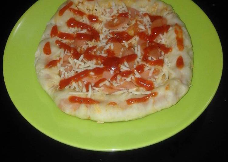 Crispy Pizza Teflon Homemade