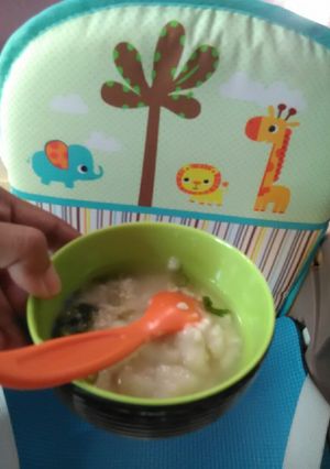 Foto resep Bubur ayam MPASI 7+