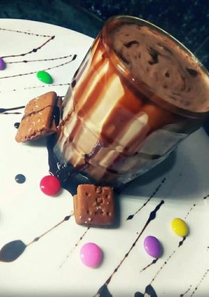 A picture of Bourbon milkshake.