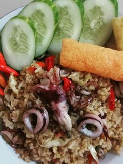 Foto resep Nasi Goreng Cumi Home Made