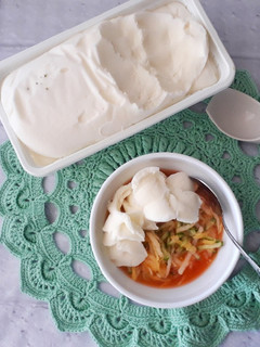 Foto resep Rujak Es Krim (dengan buah lokal Turki)