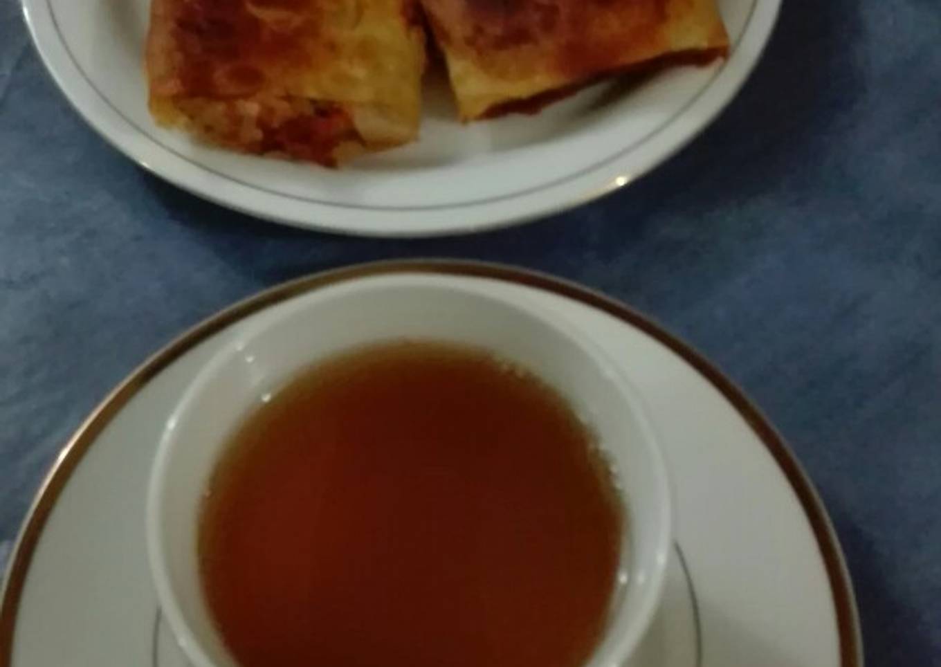 Chicken Packet With Green Tea