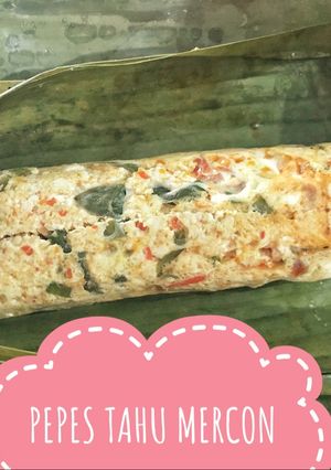 Foto resep *6) Pepes tahu mercon