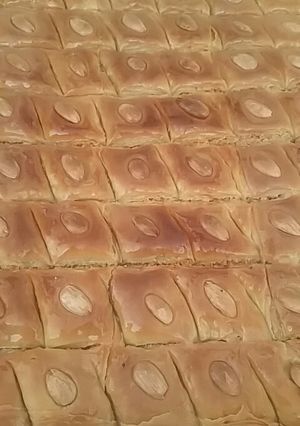 صورة لوصفة البقلاوة الجزائرية