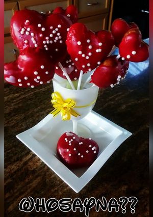 A picture of Whosayna’s Custard filled Doughnuts.