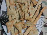 Talitas de orégano o queso. Snack vegano