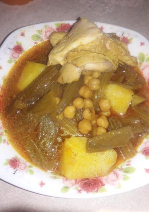 صورة لوصفة طاجين الخرشف والكرفس